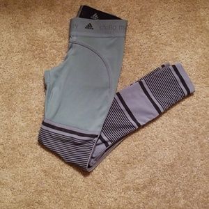 Adidas Stella McCartney Light Blue Tights XS